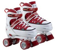 HUDORA Pattini a rotelle versione sneaker in più taglie e colori - pattini a rotelle per bambini regolabili su 4 misure - pattini per bambini e ragazzi - pattini con 4 solette sostituibili