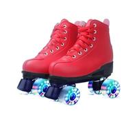 Pattini a rotelle per adulti e bambini, per sport all'aria aperta, per uomini e donne, design a quattro ruote a doppia fila