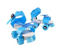 Pattini a rotelle per bambini, con ruote a doppia, scarpe da ginnastica per principianti, comode e regolabili, traspiranti, alla, protezione alla caviglia per ragazzi, ragazze, figli, feste