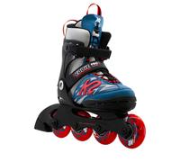 K2 Eddie Pro, pattini in linea, junior, nero/blu 32-37 Black/Blue