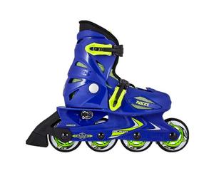Pattini a rotelle per bambini Roces Orlando III Blue/Lime EUR 30-35