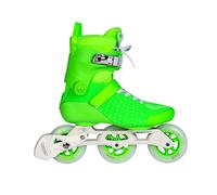 Powerslide Swell Judit Pro 100 - Pattini in linea da donna, 3 x 100 mm, con cuscinetti a sfera ABEC 9, MYFIT Prime Liner, guida in alluminio Elite (40-41)