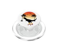 Pattini a rotelle vintage Trex anni '70 anni '80 dinosauri palme PopSockets PopGrip per MagSafe