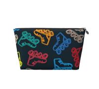 Pattini colorati luminosi, Borsa da toilette Borsa per trucco Borsa per cosmetici Borsa da toilette da viaggio portatile