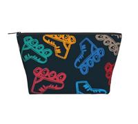 Pattini colorati luminosi, Borsa da toilette Borsa per trucco Borsa per cosmetici Borsa da toilette da viaggio portatile