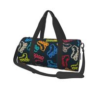 Pattini colorati luminosi, Borsone da viaggio di grande capacità Borsa rotonda Borsa da viaggio sportiva Borsa da viaggio Borsa da fitness