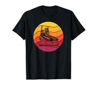 Pattini da Hockey su Ghiaccio Stile retrò Vintage Maglietta