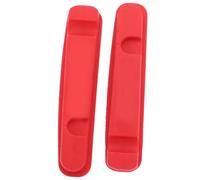 Pattini Freno Bici da Corsa, Blocchi per Pinza, Gomma Rossa | Risposta Leggera e Pronta, Uso Semplice, per Bici da Corsa e Pieghevoli, Coppia Inclusa
