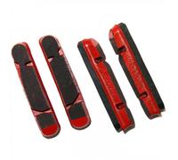 Pattini Freno Carbonio Campagnolo/Fulcrum - Set 4 Pezzi per Cerchi Bici