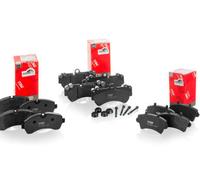 PATTINI FRENO PASTICCHE COPPIA ANTERIORE PER FIAT PANDA 1.3 MTJ 51KW 2004> TRW