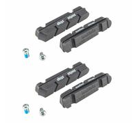 PATTINI FRENO SWISSSTOP FLASH PRO ORIGINAL BLACK SHIMANO/SRAM ALLUMINIO KIT.4PZ
