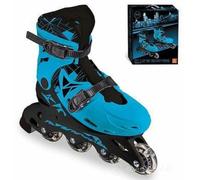 Mondo Pattini In Linea Regolabili Skates Blu Per Bambini Misura 33 - 36