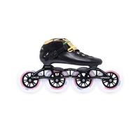 Pattini In Linea Da Corsa For Uomo E Donna, Pattini In Linea Da Corsa For Adulti, Ruote Da 4 X 90-110 Mm, Pattini A Rotelle Professionali In Fibra Di Carbonio, Unisex(Nero,44)