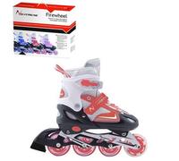 PATTINI IN LINEA FIREWHEEL ROSSO TG. L (dal 38 al 41)