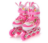 Pattini in linea LED 4IN1 bambini 25-41 pattini a rotelle ABEC7 ruote in...