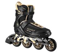 Pattini in linea Nils Extreme Armour nero/oro - 42