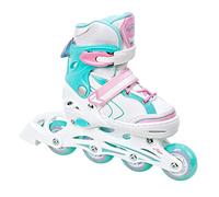 Pattini in linea per bambini Inliner Raven Lia regolabile con ruota a luce LED (34-37 (20,5-23,5cm))