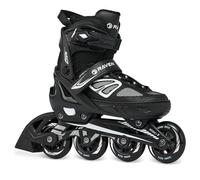 Raven - Pattinia rotelle per bambini, ragazze, adulti - Pattini a rotelle Advance 2 in 1 con opzione pattini da ghiaccio - Black senza Pattini, 35-39 (23-25,5cm)