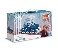 STAMP - Pattini in linea regolabili, motivo: Frozen II 30-33 Anna, Elsa, RN244302, colore: Blu