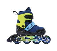 Pattini in Linea Roller Misura Regolabile 39-42 Freno a Tampone Blu