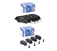 Pattini Pastiglie Anteriori Posteriori Bosch per Opel Corsa C X01 - Combo Tour