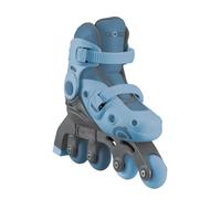 Pattini per Bambini 2 in 1 Regolabili Taglia 26-29 Celeste Pastello