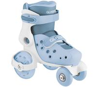 Pattini per Bambini 4 Ruote Regolabili Blu Cenere Taglia 26-29