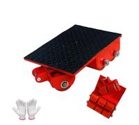 Pattini per Macchine rotanti a 180°, Carrello per carichi Pesanti da 70.000 libbre, Adatto per Attrezzature, Utensili e Oggetti di Grandi Dimensioni(PU Wheel,12Ton´00Lbs)