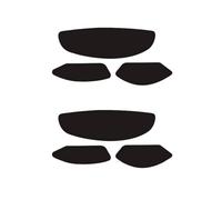 Pattini per mouse, adesivi di ricambio compatibili con mouse SteelSeries Rival 310, 2 pezzi