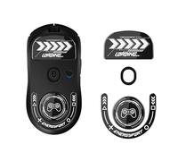 Pattini per mouse per mouse da gioco wireless Logitech G PRO X Superlight 2, piedini di ricambio arrotondati in vetro curvo, super veloci, lisci e resistenti, adesivi per mouse per G pro x superlight