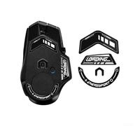 Pattini Temperato per Logitech G502X Plus Precisione Pattini(Black) | alluminosilicato, per mira precisa, tracciamento stabile, ideale per eSports, durata superiore