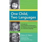 Patton O. Tabors One Child, Two Languages (Tascabile)