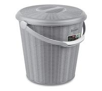 Stefanplast L.Elegance PATTUMIERA C/Cop 10lt Grey, Come da Foto
