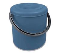 Stefanplast PATTUMIERA EUREKA 10lt C/COP BLU