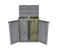 Pattumiera ecoline2 terry 2 ante 68x39xh89 cm