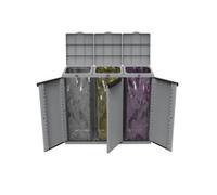 PATTUMIERA 3 ANTE CM.102X39X89 ECOLINE3 TERRY 1003056