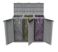 Pattumiera ecoline3 terry 3 ante 102x39xh89 cm