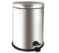 Pattumiera a Pedale Bin Basic Medial International - 12 Litri - 913120 (Acciaio)