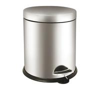 Pattumiera a Pedale Bin Basic Medial International - 5 Litri - 913050 (Acciaio)