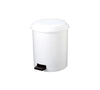Pattumiera a pedale Ruf - PP - 20 L - diametro 31,5 cm - altezza 42 cm - bianco