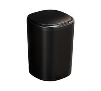 Pattumiera a Sensore 14L per Bagno e Camera(Black) | Tre modalità sensore, per luce LED notturna, inclusa no, tocco per zero, massima igiene