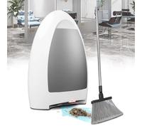Pattumiera a vuoto automatica da 1000 W, senza sacchetto, con filtro, ad alta efficienza, per peli di animali domestici, cibo e sporco, ideale per cucina, salone e casa