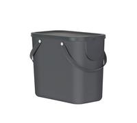 Pattumiera Albula - 25 L - grigio antracite - Rotho