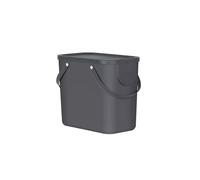 Pattumiera Albula - 25 L - grigio antracite - Rotho