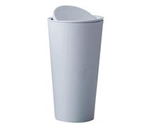 Pattumiera automatica con coperchio rotativo di stoccaggio della spazzatura Design si adatta facilmente all'automobile bidone della spazzatura accessorio automatico azzurro