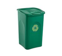 Pattumiera B-LINE per raccolta differenziata verdone cm 37x37x56h
