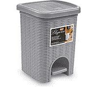 Pattumiera bagno Elegance 20lt Stone Gray