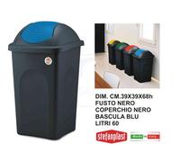 BASCULA MULTIPAT 60lt NERO/BLU