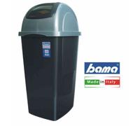 Bama Pattumiera Europa, Antracite, One Size, 65 Litre