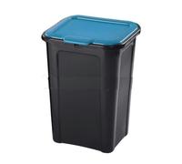 Pattumiera Bidone Differenziata Cover Line Alluminio 44 Litri